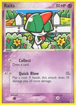 Ralts card photo