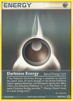 Darkness Energy card photo