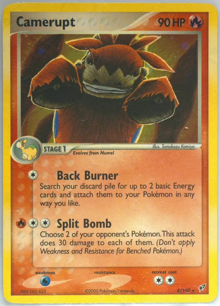 Camerupt card photo