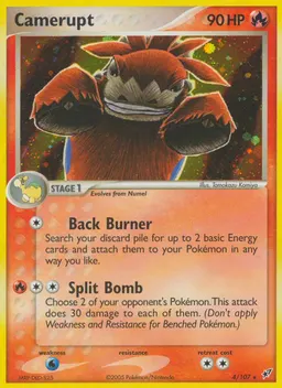 Camerupt card photo