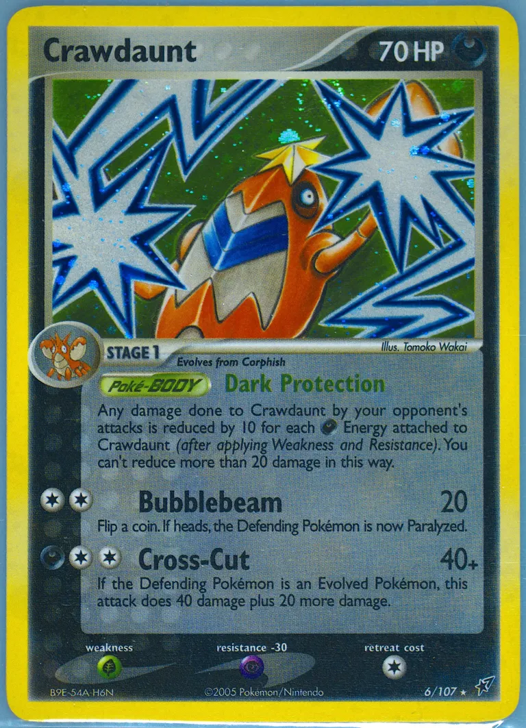 Crawdaunt card photo