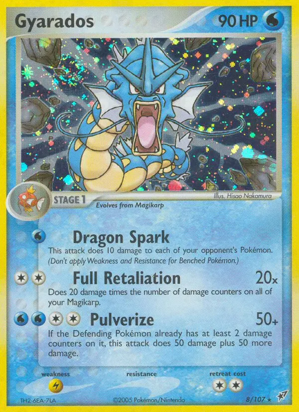 Gyarados card photo