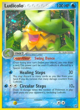 Ludicolo card photo