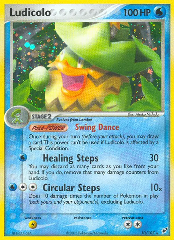 Ludicolo card photo