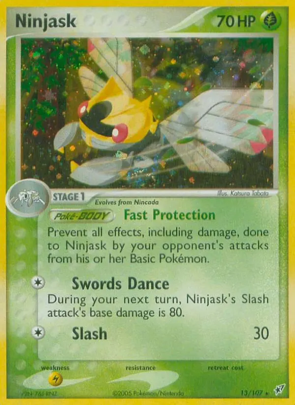 Ninjask card photo