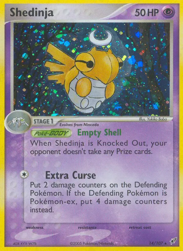 Shedinja card photo