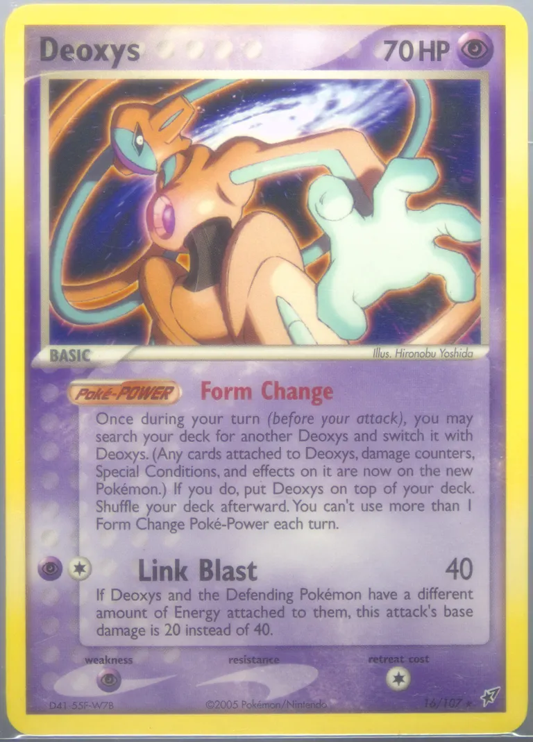 Deoxys card photo