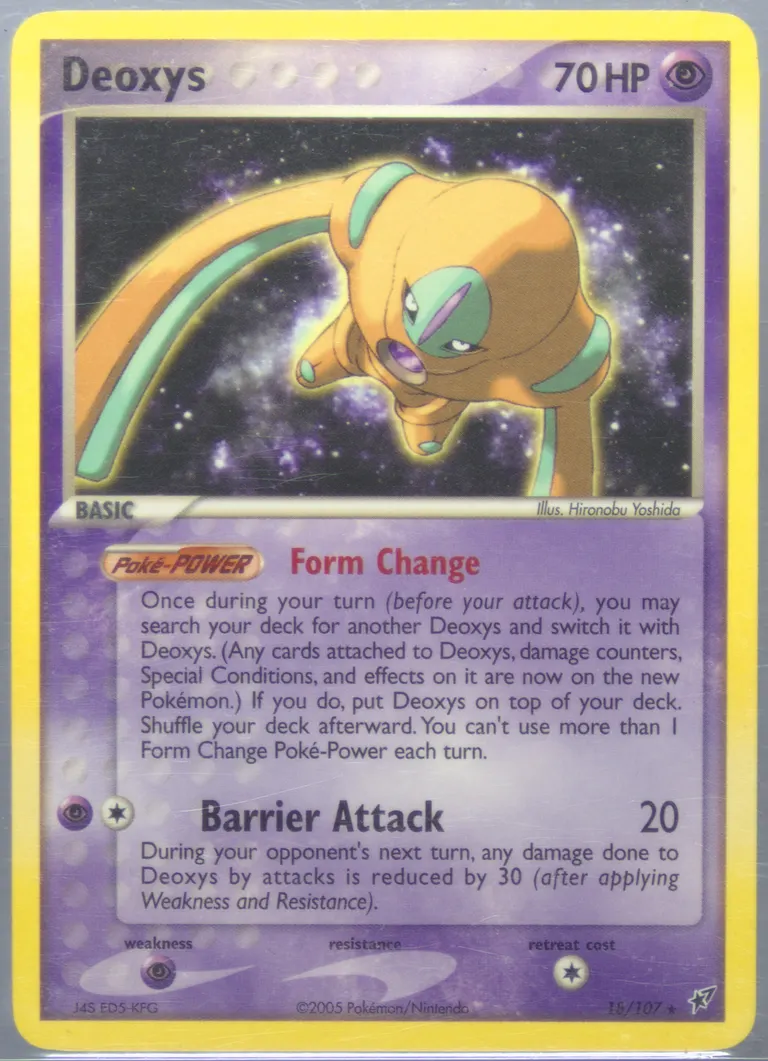Deoxys card photo