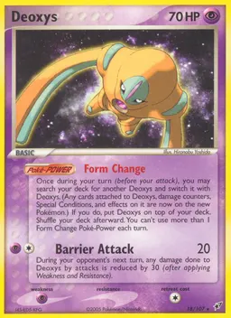 Deoxys card photo