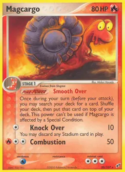 Magcargo card photo