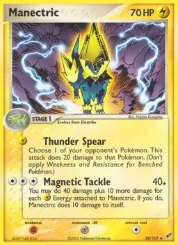 Manectric card photo
