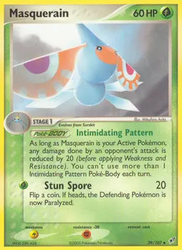 Masquerain card photo