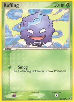 Koffing card photo