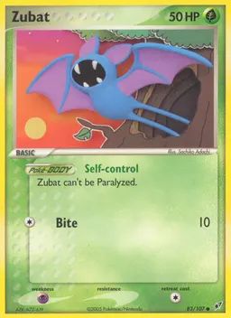 Zubat card photo