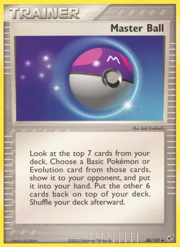 Master Ball card photo