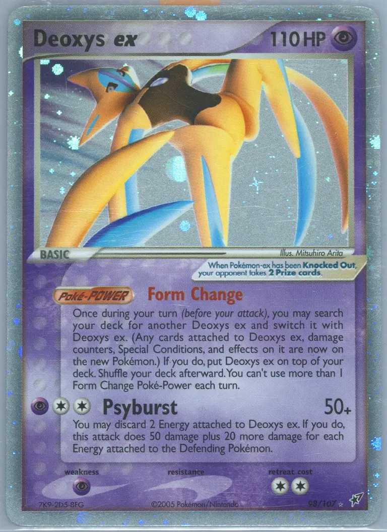 Deoxys ex card photo