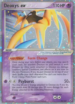 Deoxys ex card photo