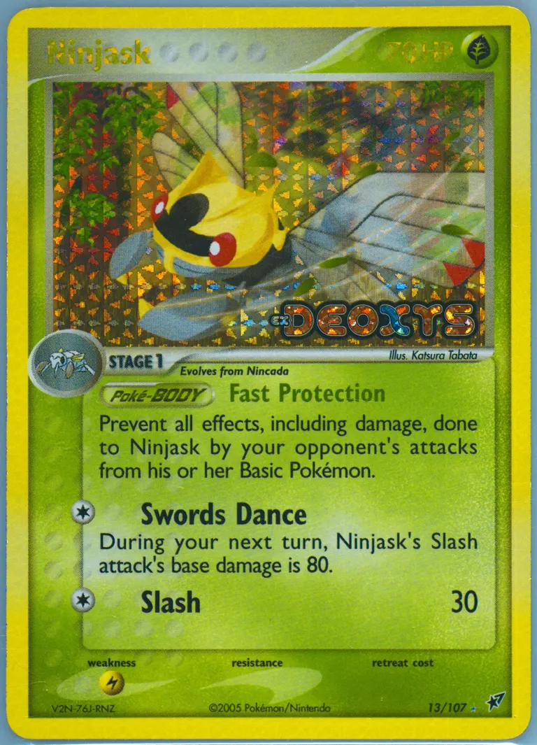 Ninjask card photo