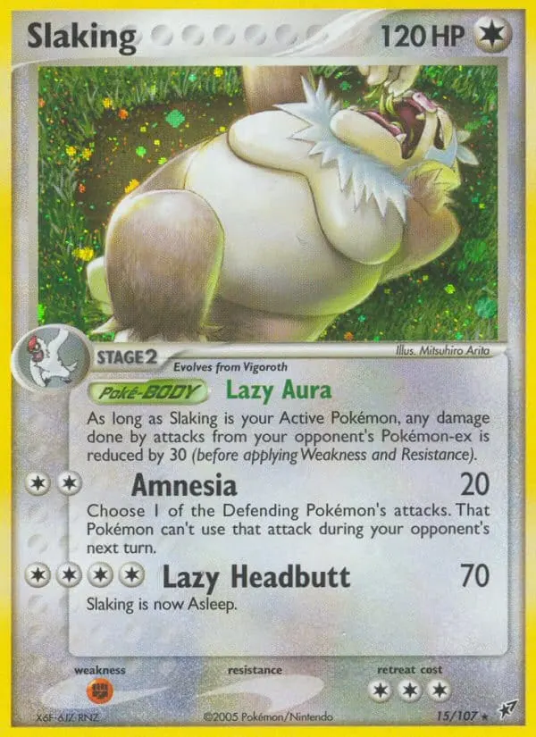 Slaking card photo