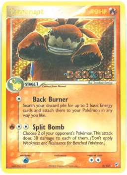 Camerupt card photo