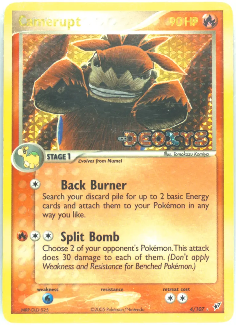 Camerupt card photo