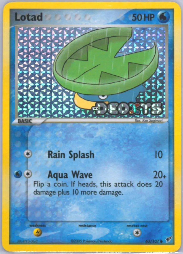 Lotad card photo