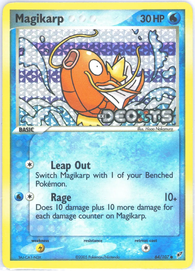 Magikarp card photo