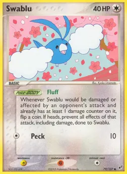 Swablu card photo