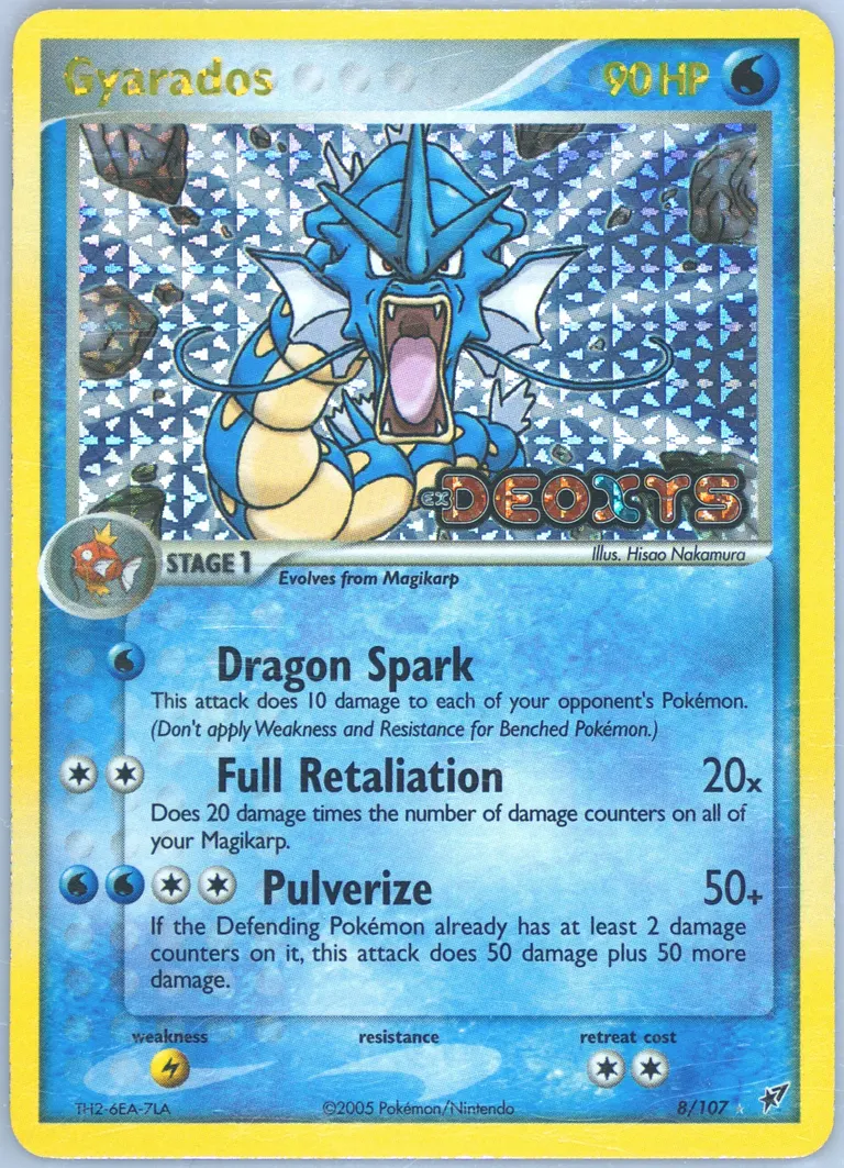 Gyarados card photo