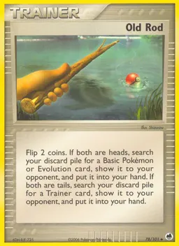 Old Rod card photo