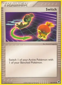 Switch card photo