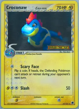 Croconaw δ #27