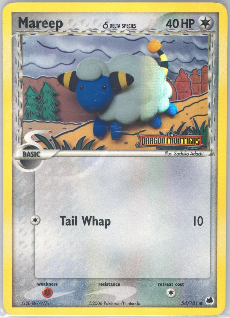 Mareep δ card photo