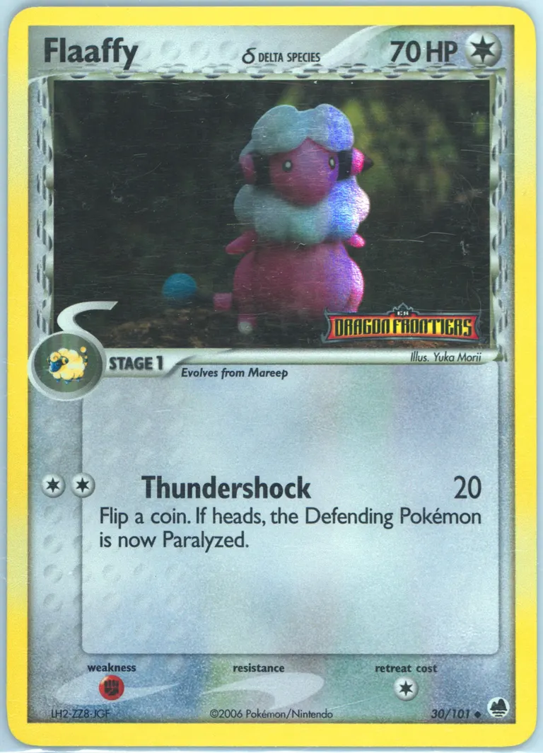 Flaaffy δ card photo