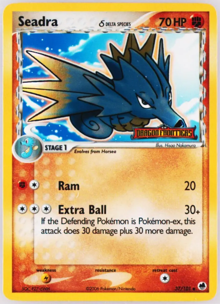 Seadra δ card photo