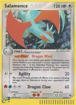 Salamence card photo