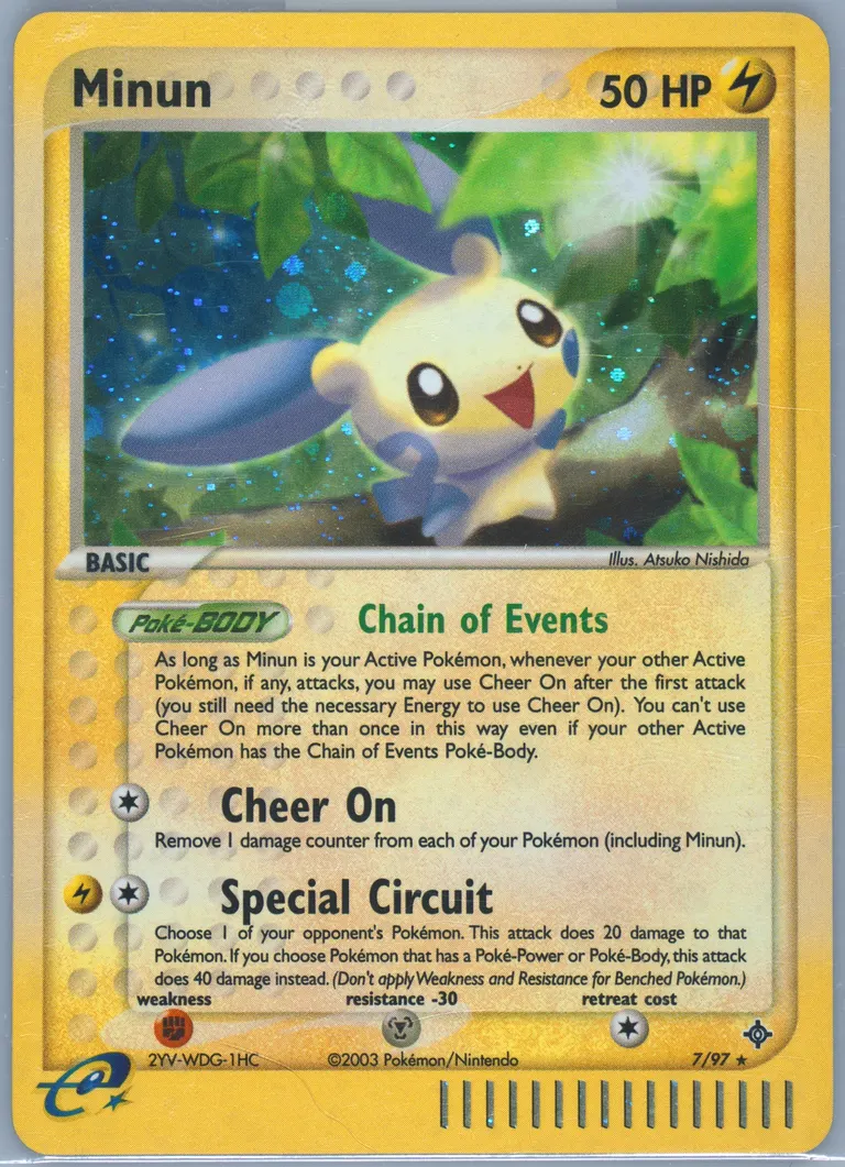 Minun card photo