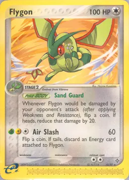 Flygon card photo