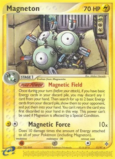 Magneton card photo