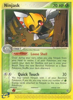 Ninjask card photo