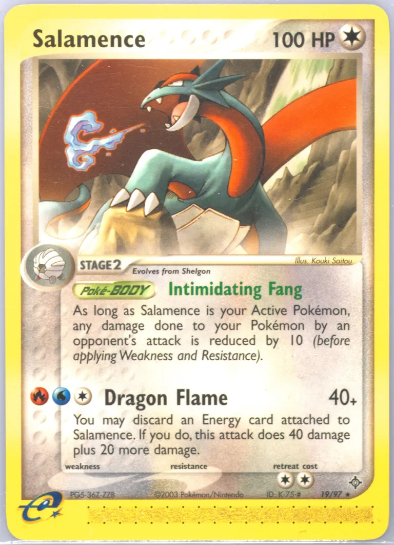 Salamence card photo