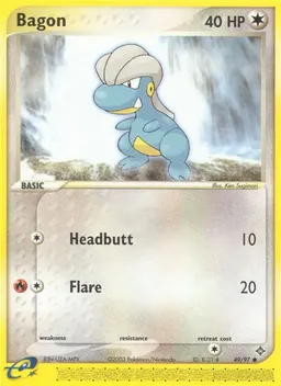 Bagon card photo
