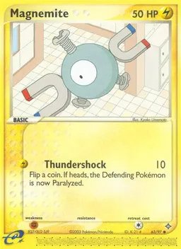 Magnemite card photo