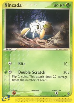 Nincada card photo