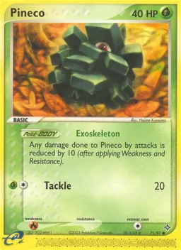 Pineco card photo