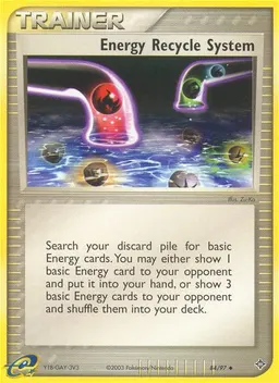 Energy Recycle System card photo