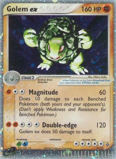 Golem ex card photo