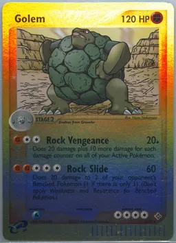 Golem card photo