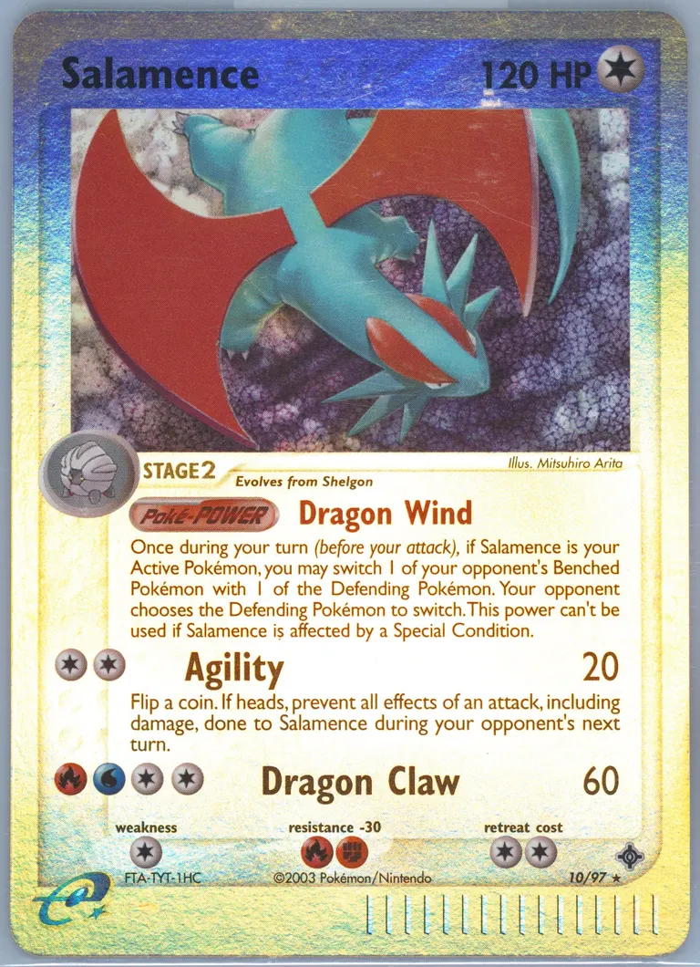 Salamence card photo