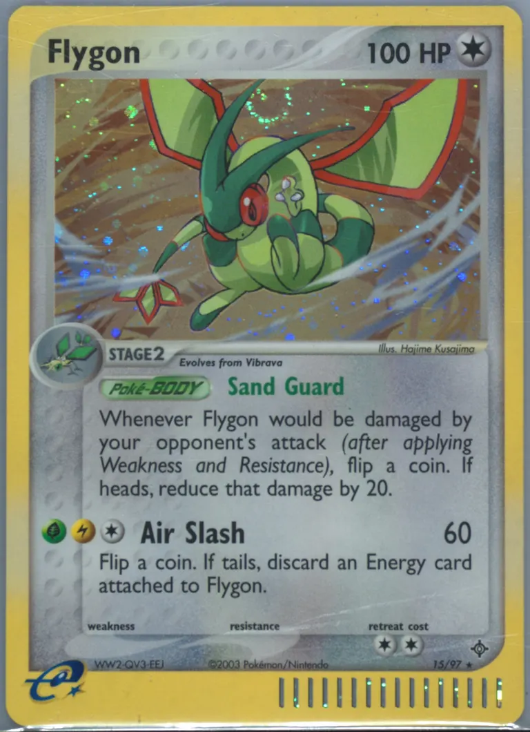 Flygon card photo
